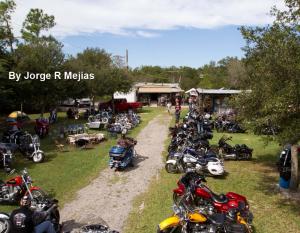 Lucky Cole Biker Outpost and Photo Studio on Loop Road In The Florida Everglades